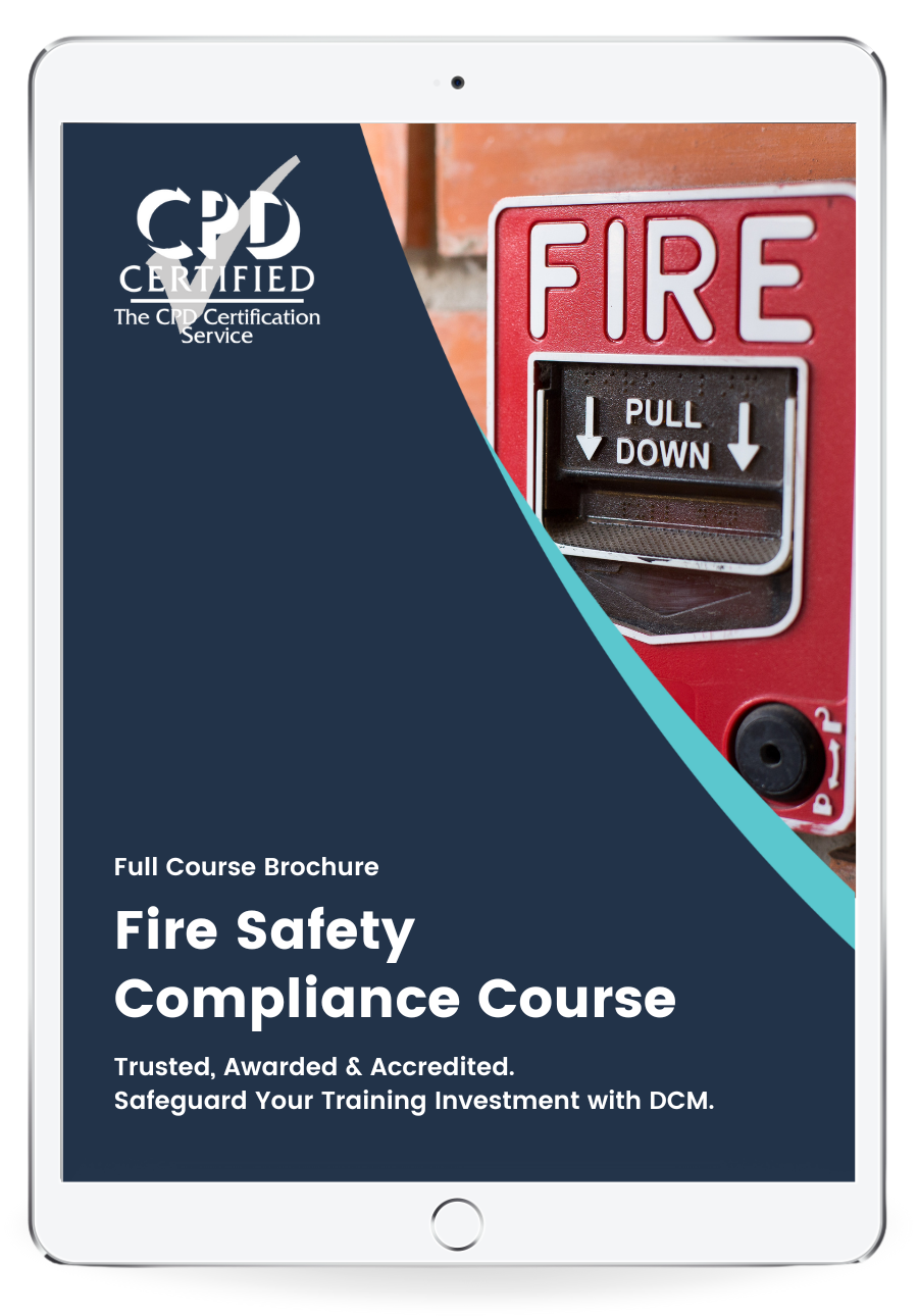 Get the CPD Certified Fire Safety Online Course Brochure & 2025 Timetable Instantly